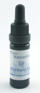 Flow Remedies crystal essence 13. Warming Up. Crystal essence of carnelean.