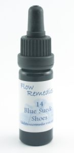Flow Remedies crystal essence 14. Blue Suede Shoes. Crystal essence of jasper