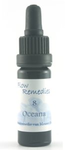 Flow Remedies crystal essence 8. Oceana. Crystal essence of blue fluorite.