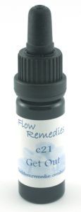Flow Remedies crystal essence combination c21. Get Out